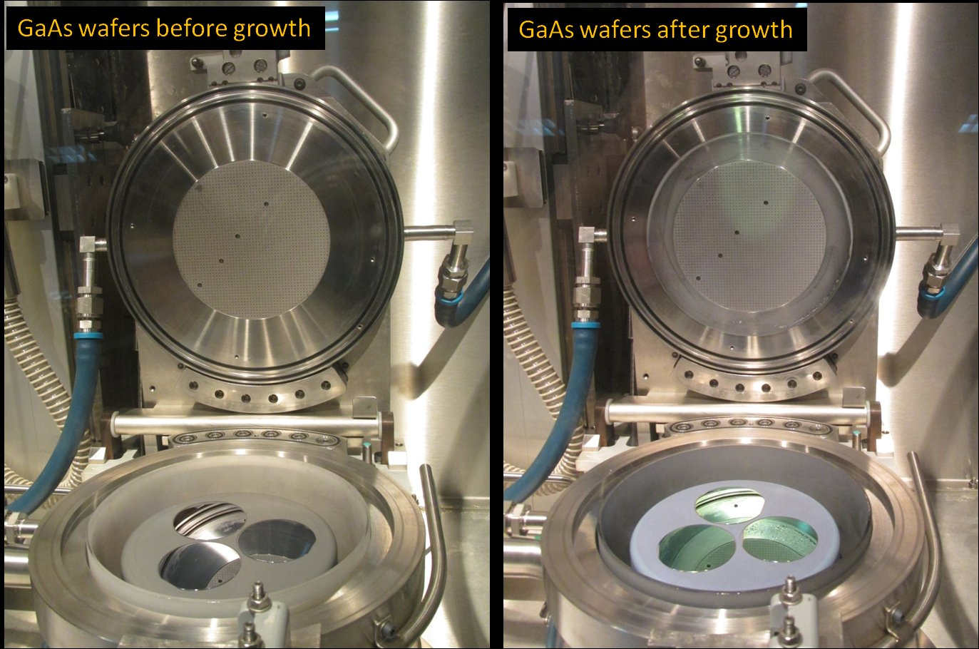 GaAs wafers growth